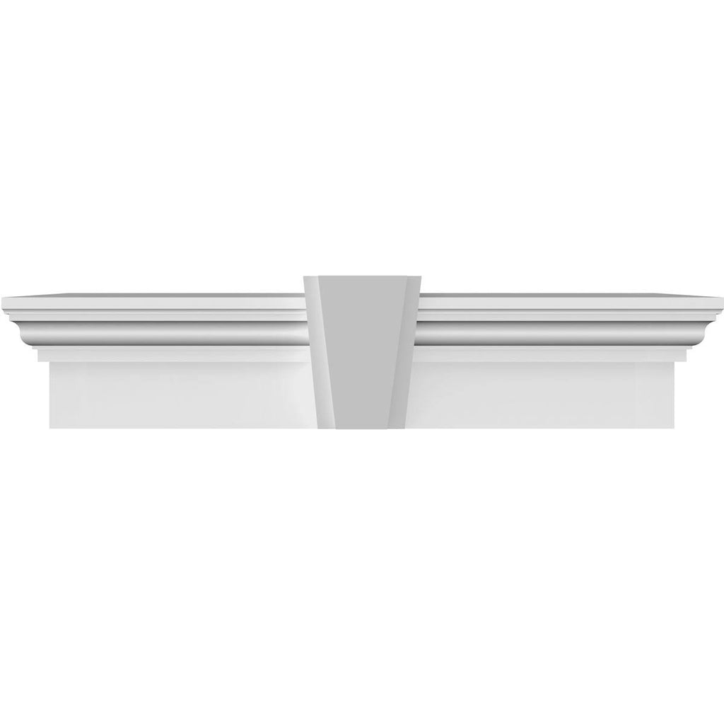 Traditional Crosshead with Deco Keystone V276860