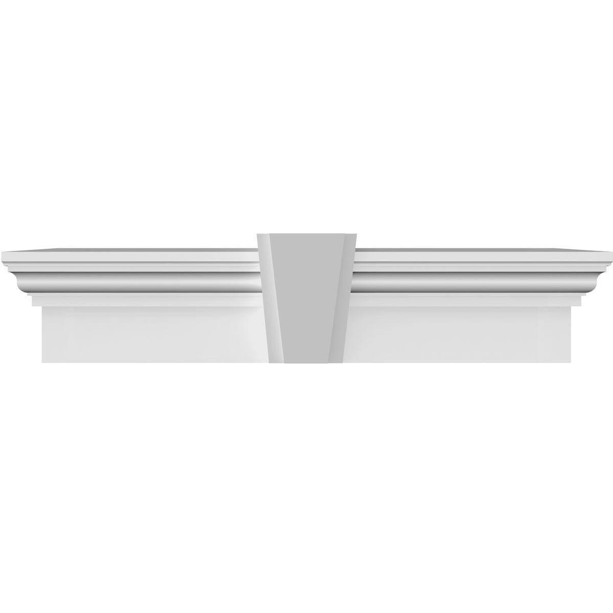 Traditional Crosshead with Deco Keystone V276860