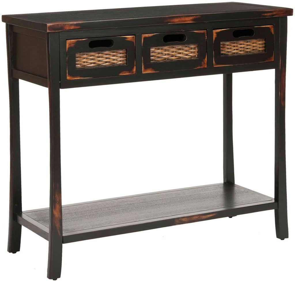 French Grey 3 Drawer Console W71467
