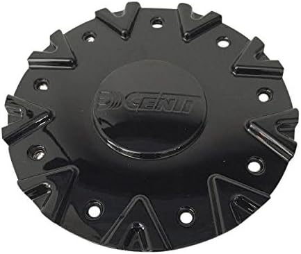 Black Wheel Center Cap Pack of 2 V3511