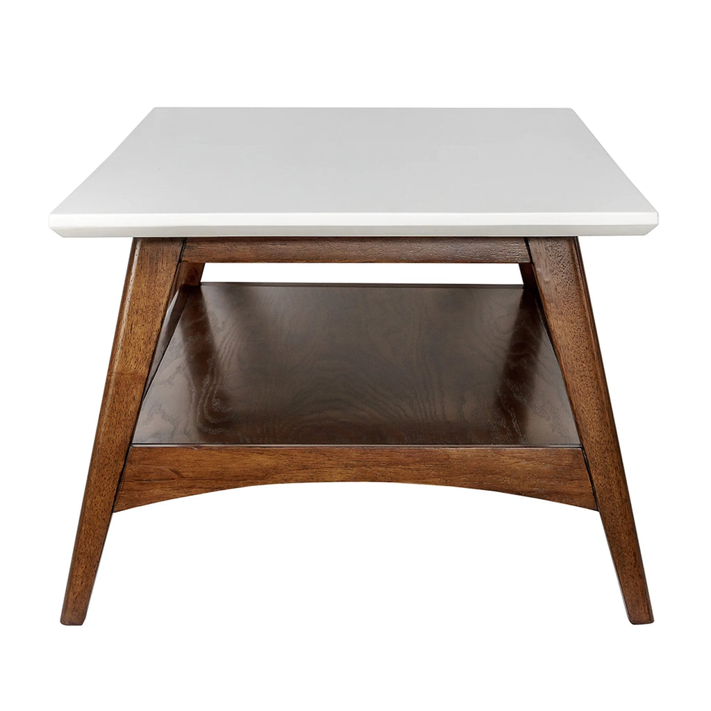 Off-White Pecan Coffee Table B28132