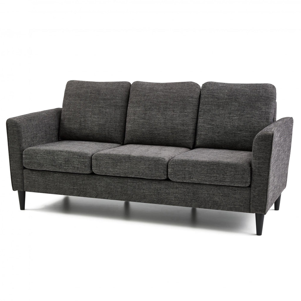 Charcoal Fabric Upholstered Sofa O5592