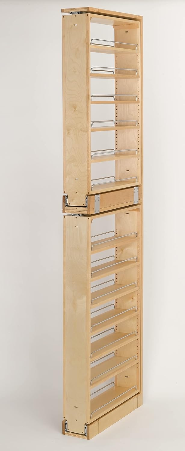 Wood Tall Pull Out Organizer D2562