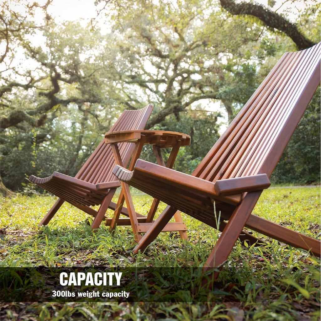 Folding Acacia Wood Outdoor Chair M255