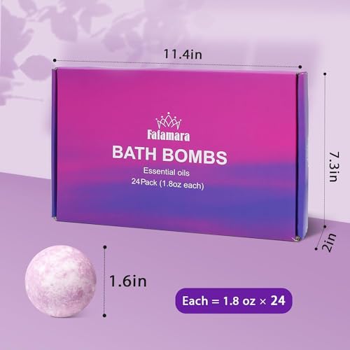24 Pcs Handmade Bath Bombs B898