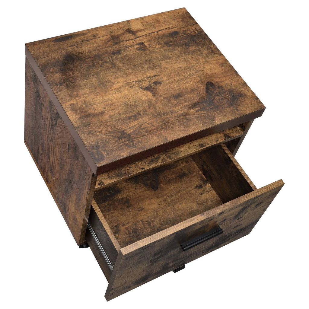 Oak 1 Drawer File Cabinet H5523