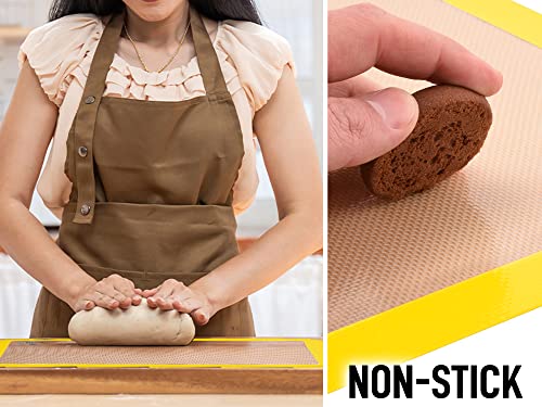 (2 Pack) Silicone Nonstick Baking Mat S2572