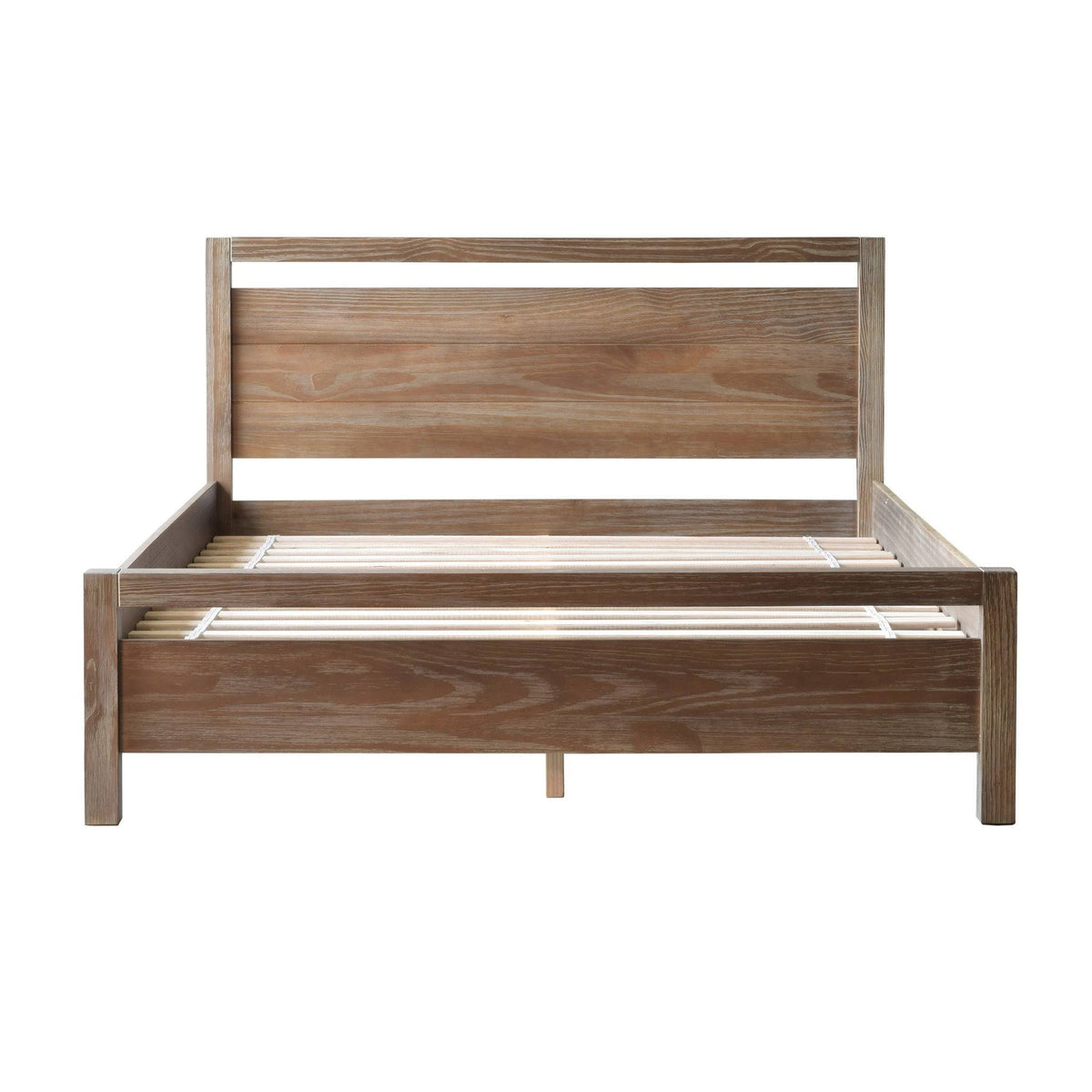 Queen Platform Bed Acacia A76958