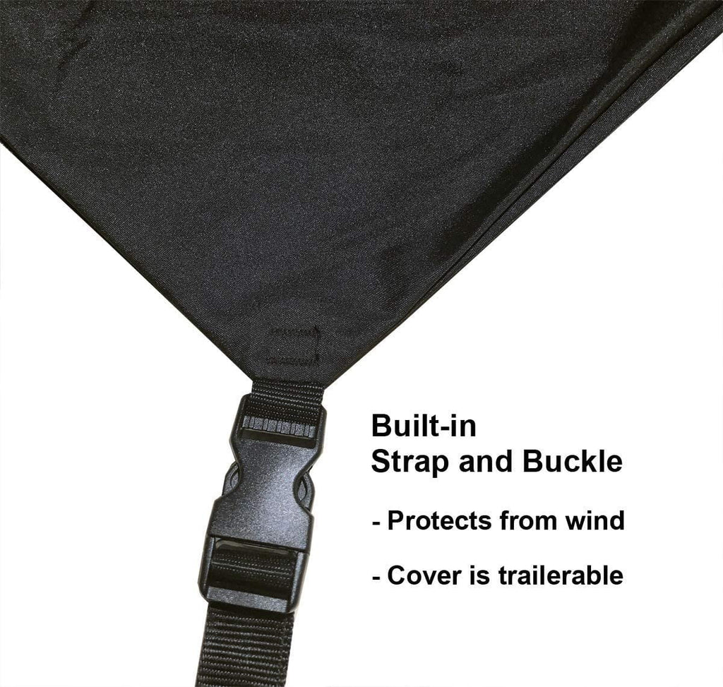 Snowmobile Cover with Built-in Securing Straps and Storage Bag X7378