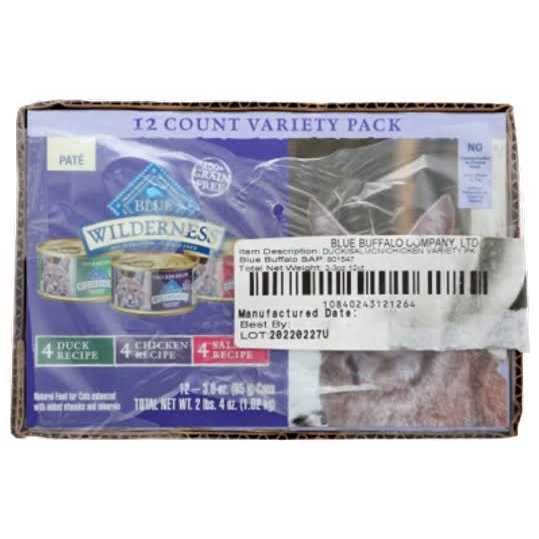 Wet Cat Food Variety Pack F89499