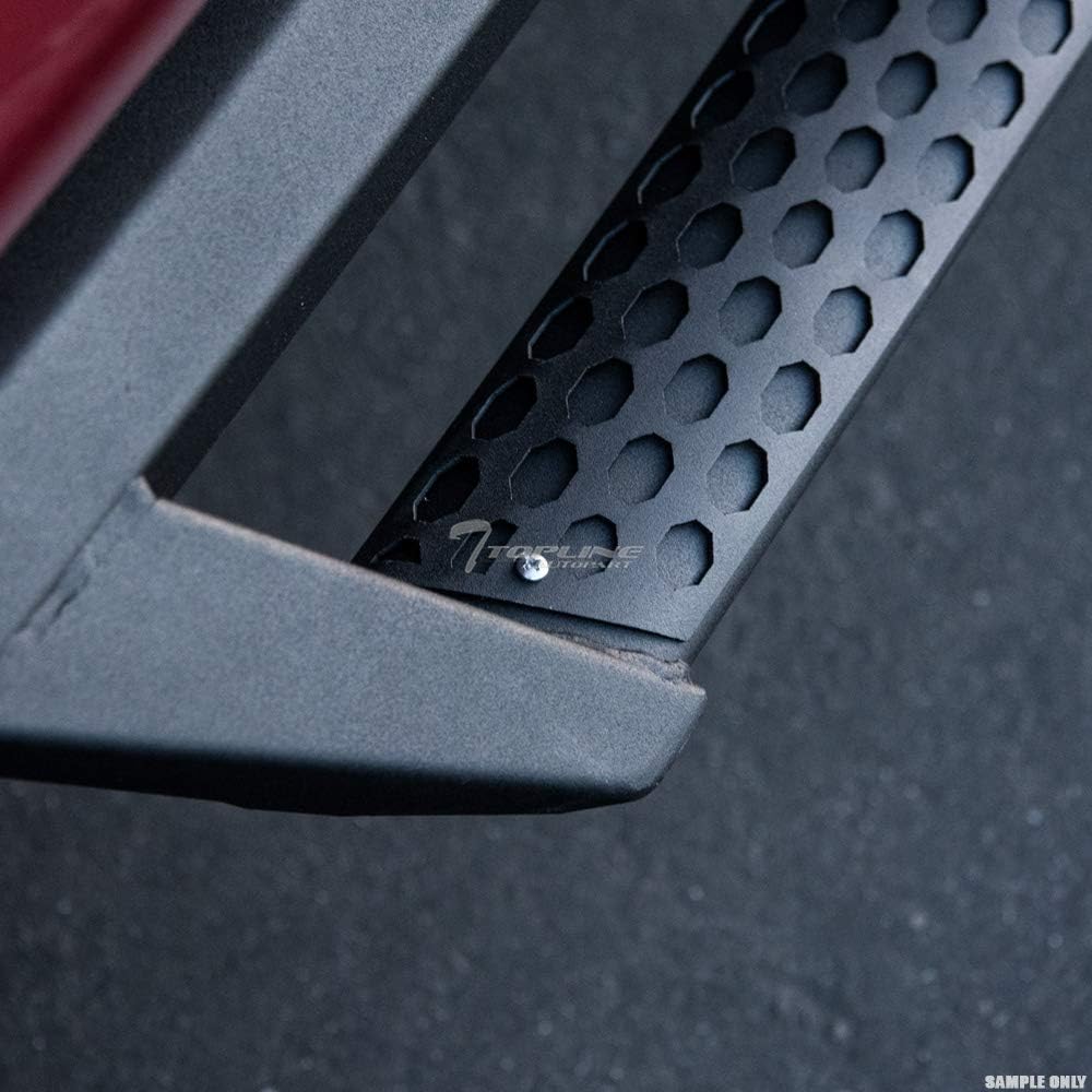 Matte Black Nerf Bars Running Boards for Chevy Colorado GMC Canyon Crew Cab V406619
