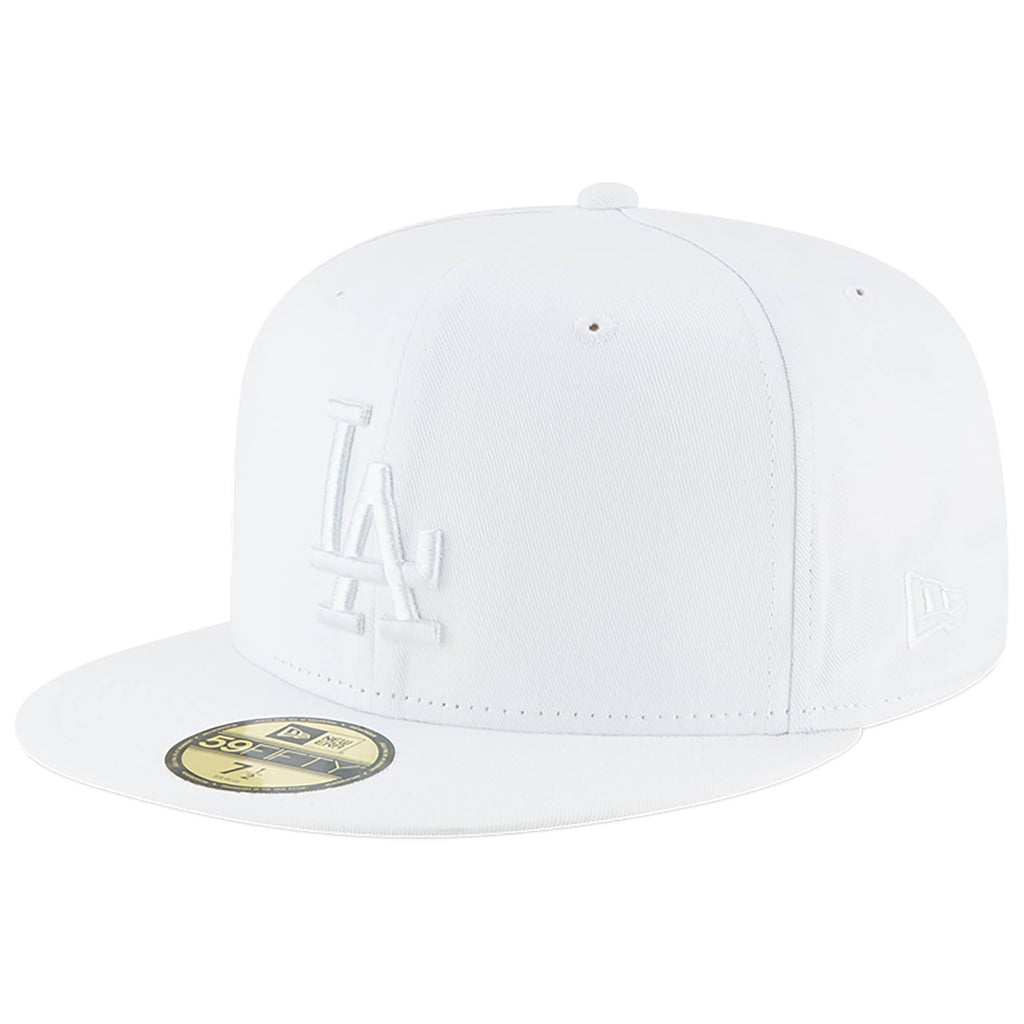 White Fitted Hat B98441