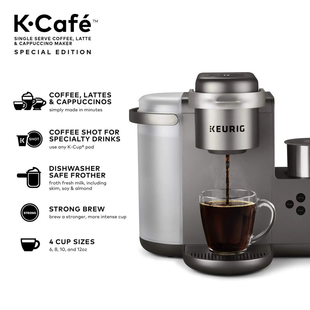 Single Serve Coffee Latte and Cappuccino Maker H153928