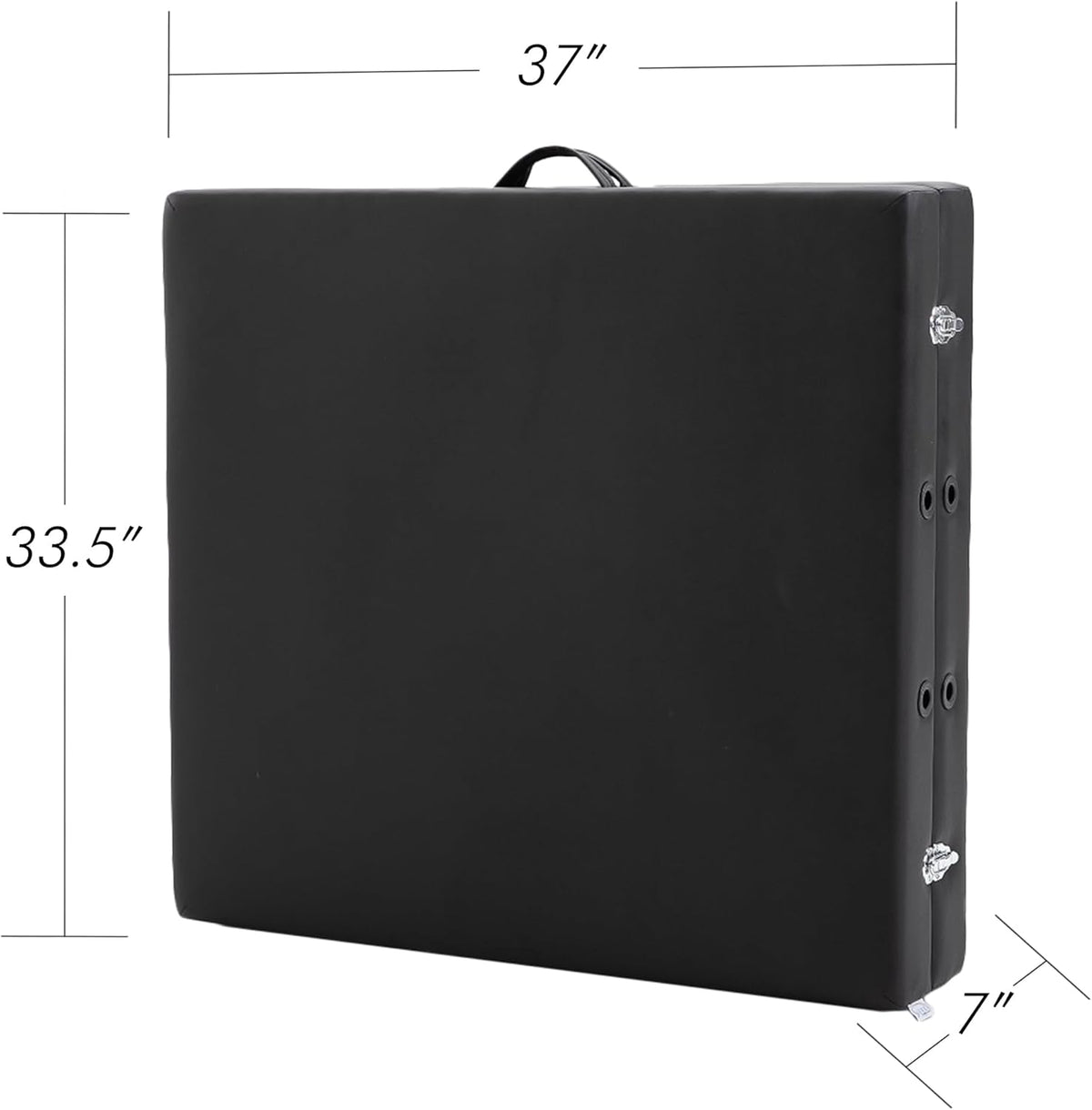Black Low-Level Massage Table T5506