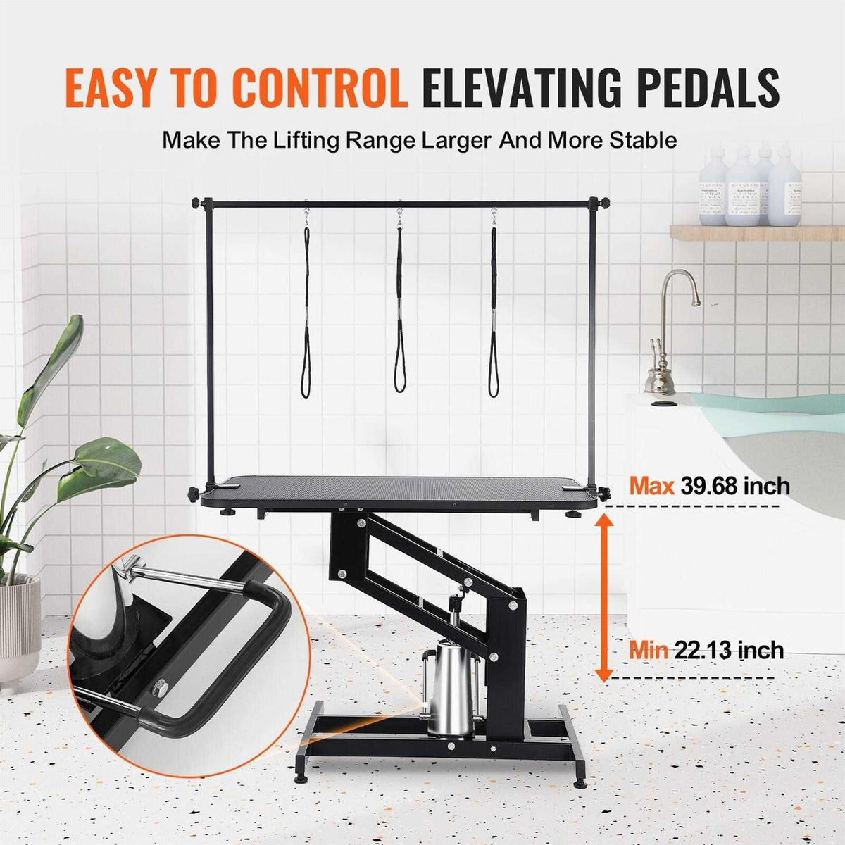 43 Hydraulic Pet Grooming Table Heavy Duty Dog Grooming Arm F313563