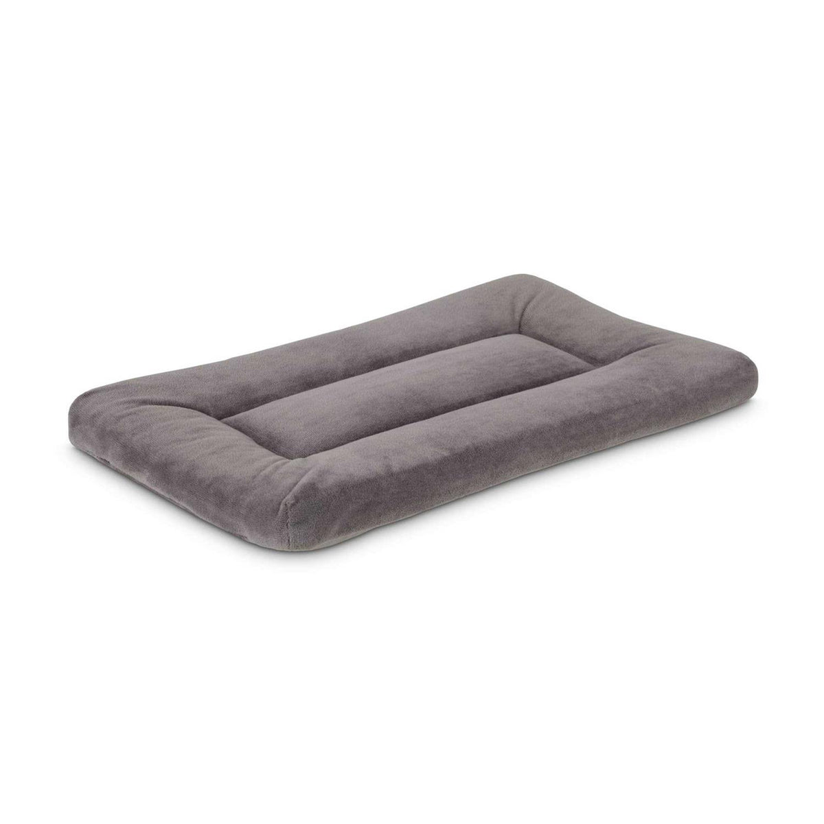 Dark Grey Velvet Dog Crate Mat and Pet Bed G44578