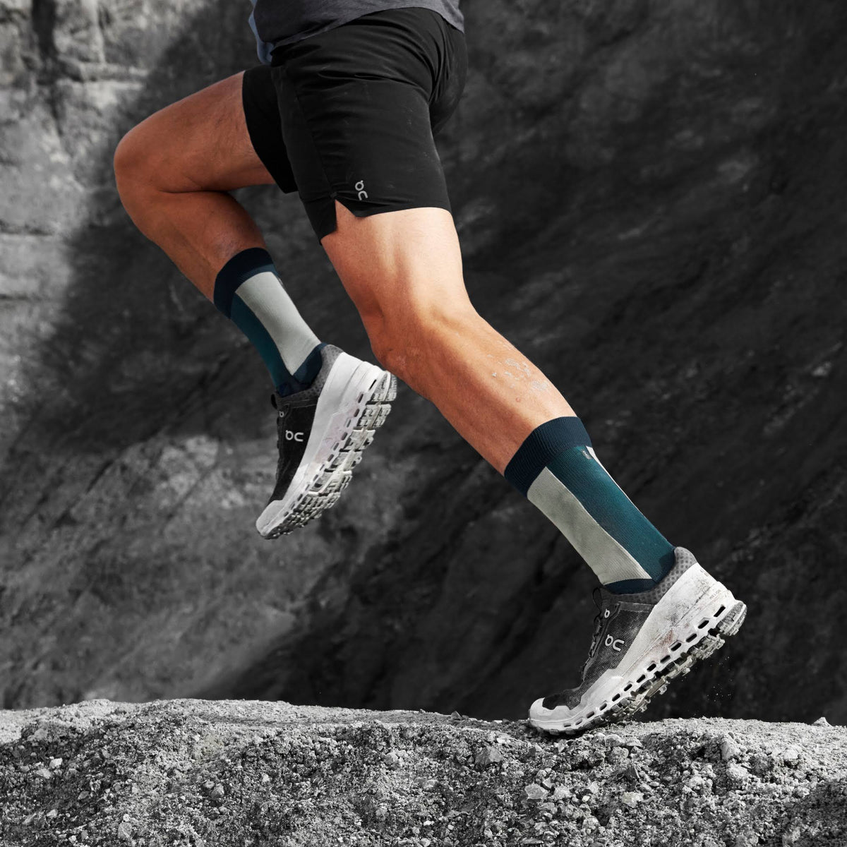 Men's Cloudultra Black White 8.5 M1473