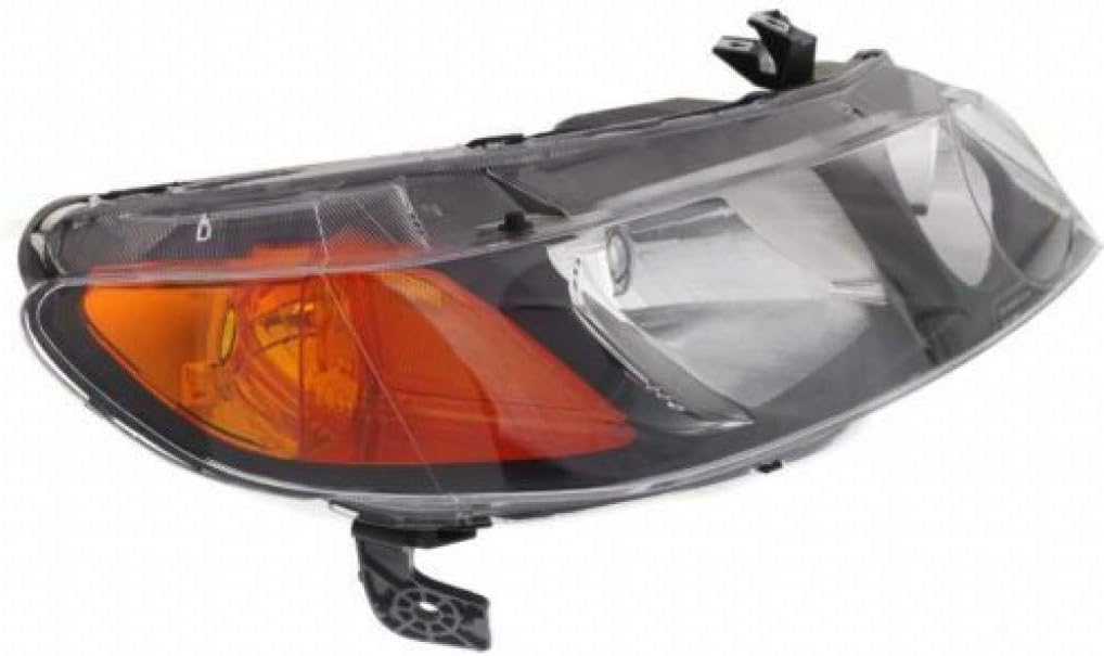 Passenger Side Headlight Assembly for Honda Civic Sedan X83795