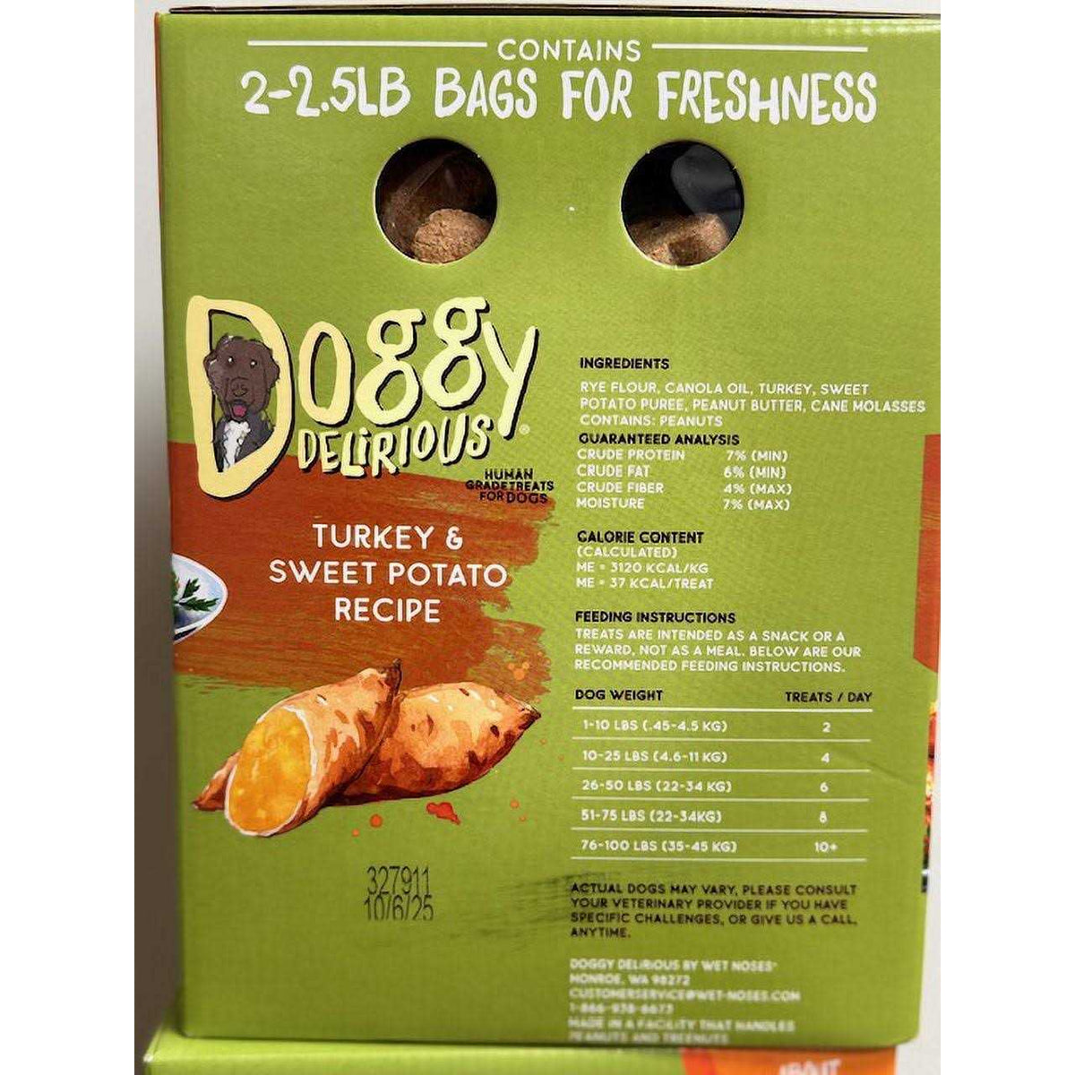 Turkey and Sweet Potato Flavor Dog Treats U780