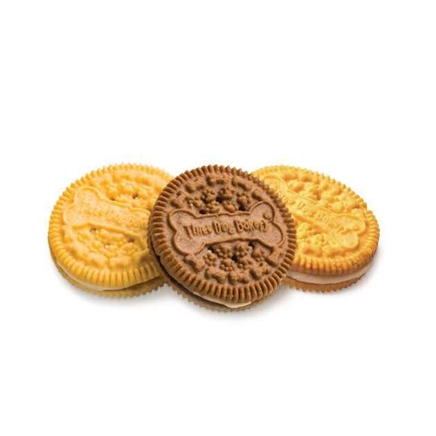 Sandwich Cookies Dog Treats with No Artificial Flavors R49807