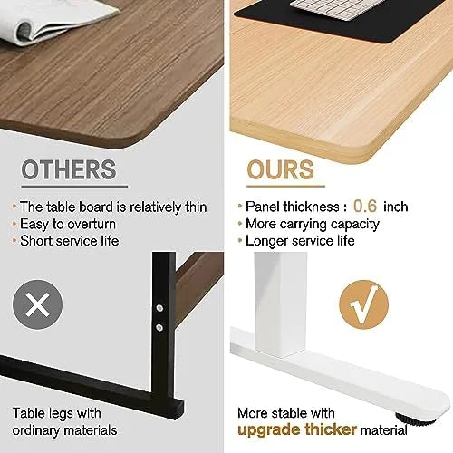 Height Adjustable Electric Standing Desk with Memory Controller 48" x 24" Z902