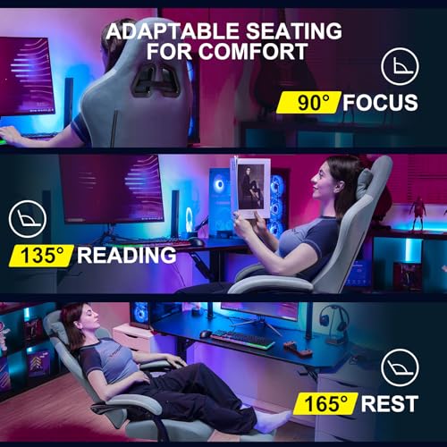 Gaming Chair with Footrest Q90366
