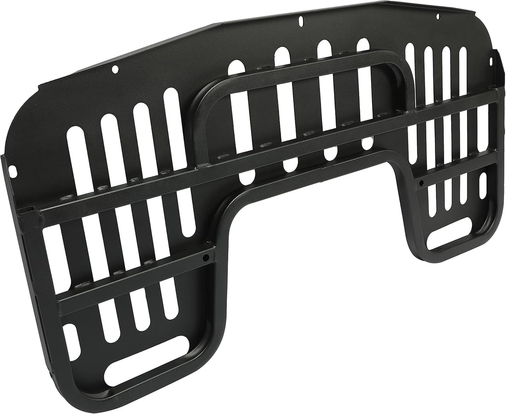 Flat Rear Utility Rack Powder Coated Steel W7772