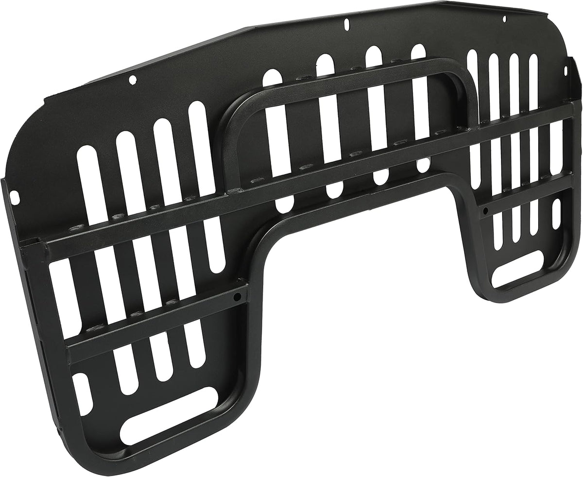 Flat Rear Utility Rack Powder Coated Steel W7772