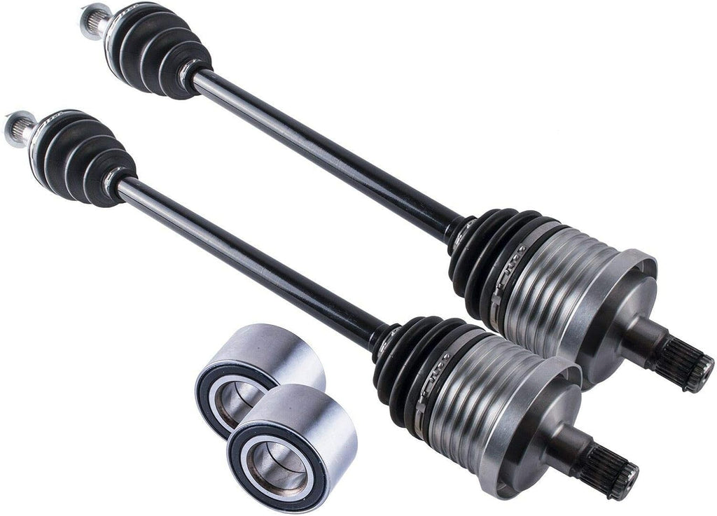 Rear CV Axles & Wheel Bearings Set E6109