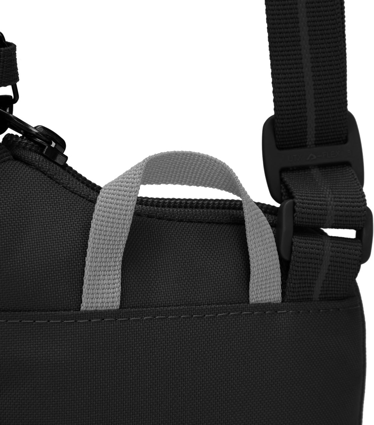 Jet Black Anti Theft Crossbody R167
