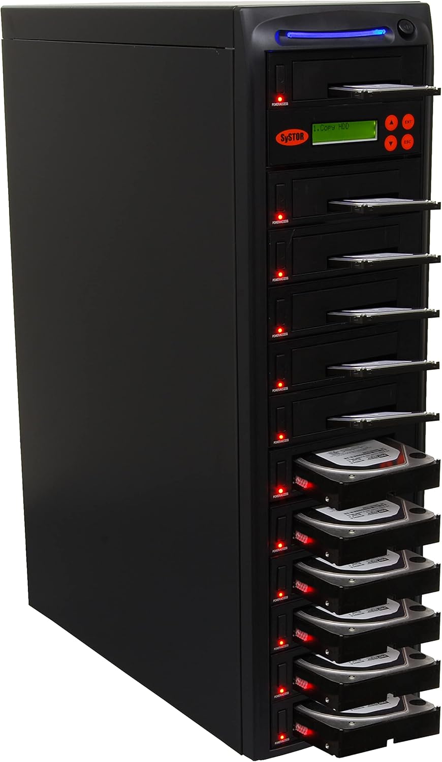 Hard Drive Duplicator for Multiple SATA 3.5 Disk & 2.5 Solid State Drives A33011