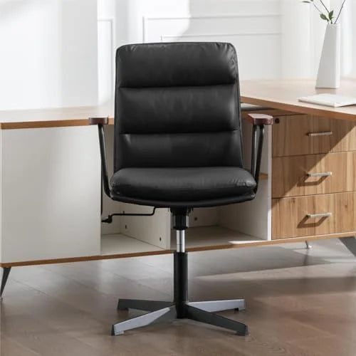 Criss Cross Ergonomic Adjustable Office Desk Chair with Cushion E309039