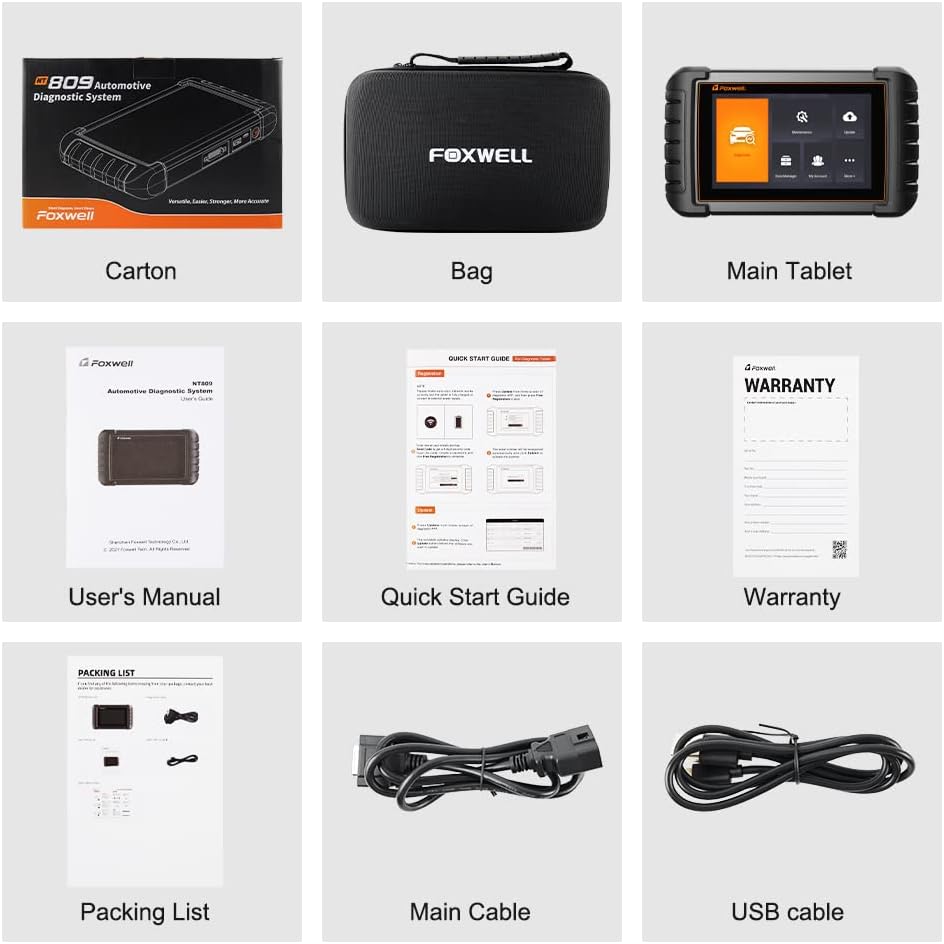 Bidirectional OBD2 Scanner with 30+ Services, Active Test, ABS/Oil/Injector Coding T25129