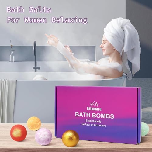 24 Pcs Handmade Bath Bombs B898