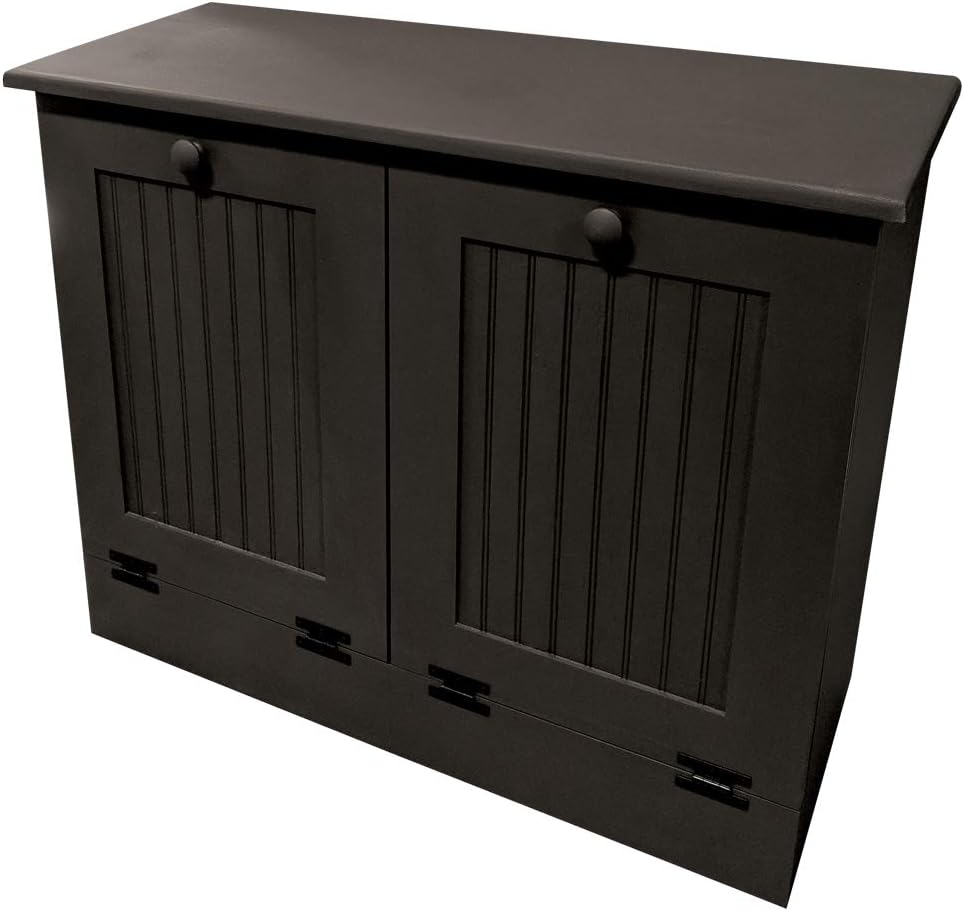Wooden Trash Cabinet I181