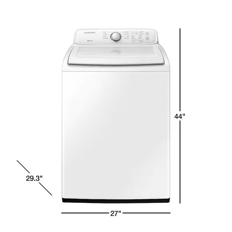 4.1 cu.ft. Top Load Washer White Z10287