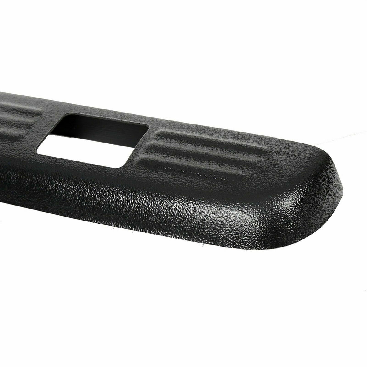 Black Bed Rail Caps Cover For Chevrolet GMC 6'6" Bed Q936159