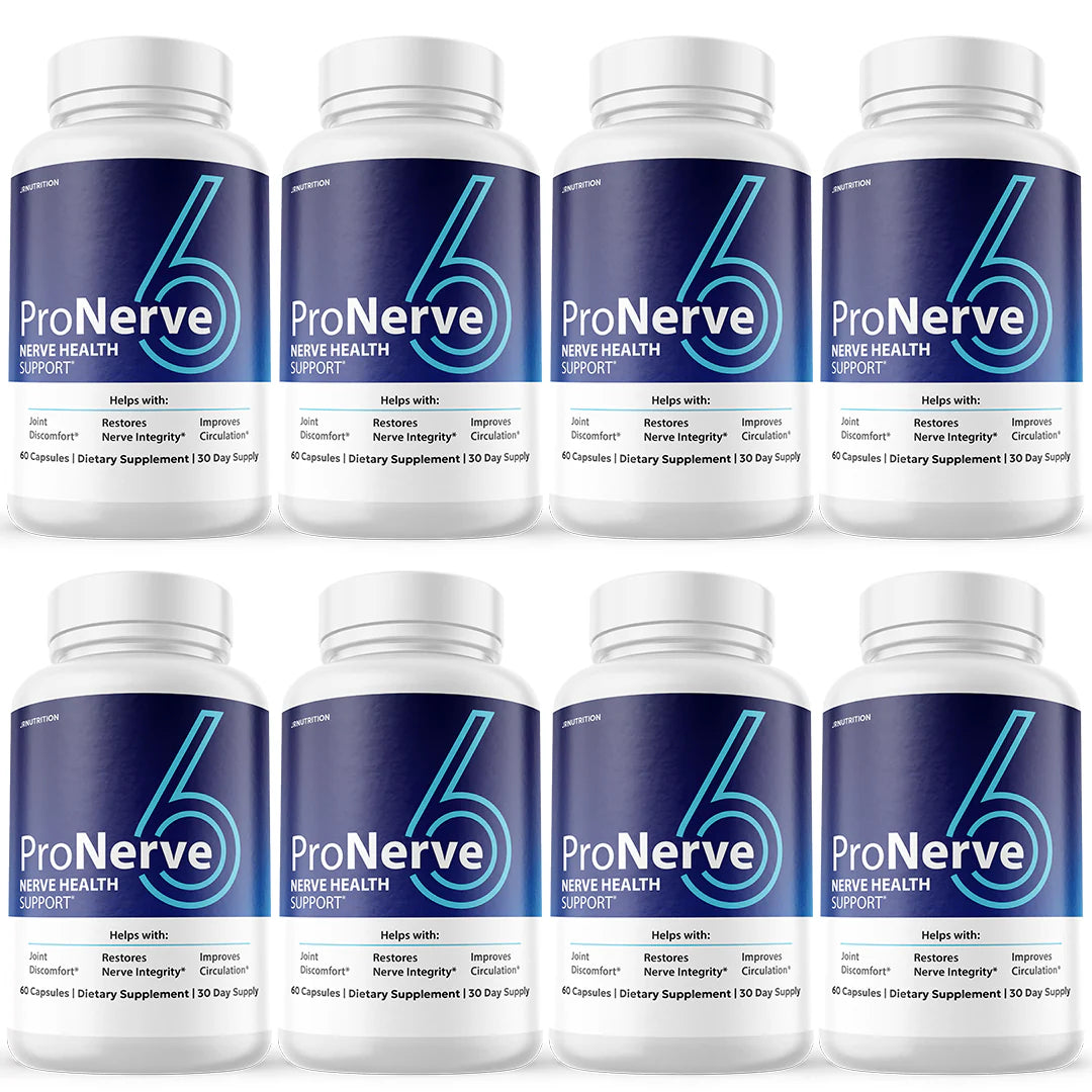 Nerve Health Supplement 8 Bottles P22629
