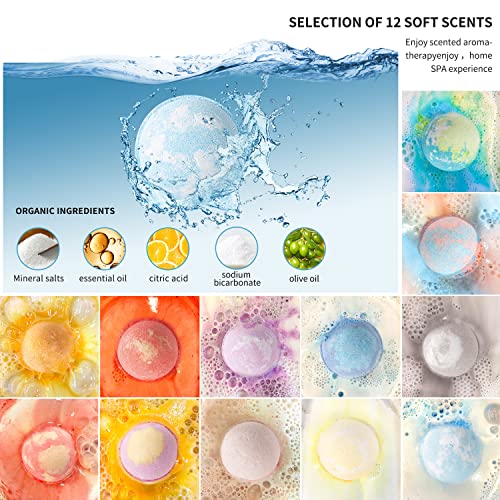 24 Pcs Handmade Bath Bombs B898