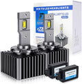 D3S LED Headlight Bulbs Conversion Kit 6000K 35W Pack of 2 W575234