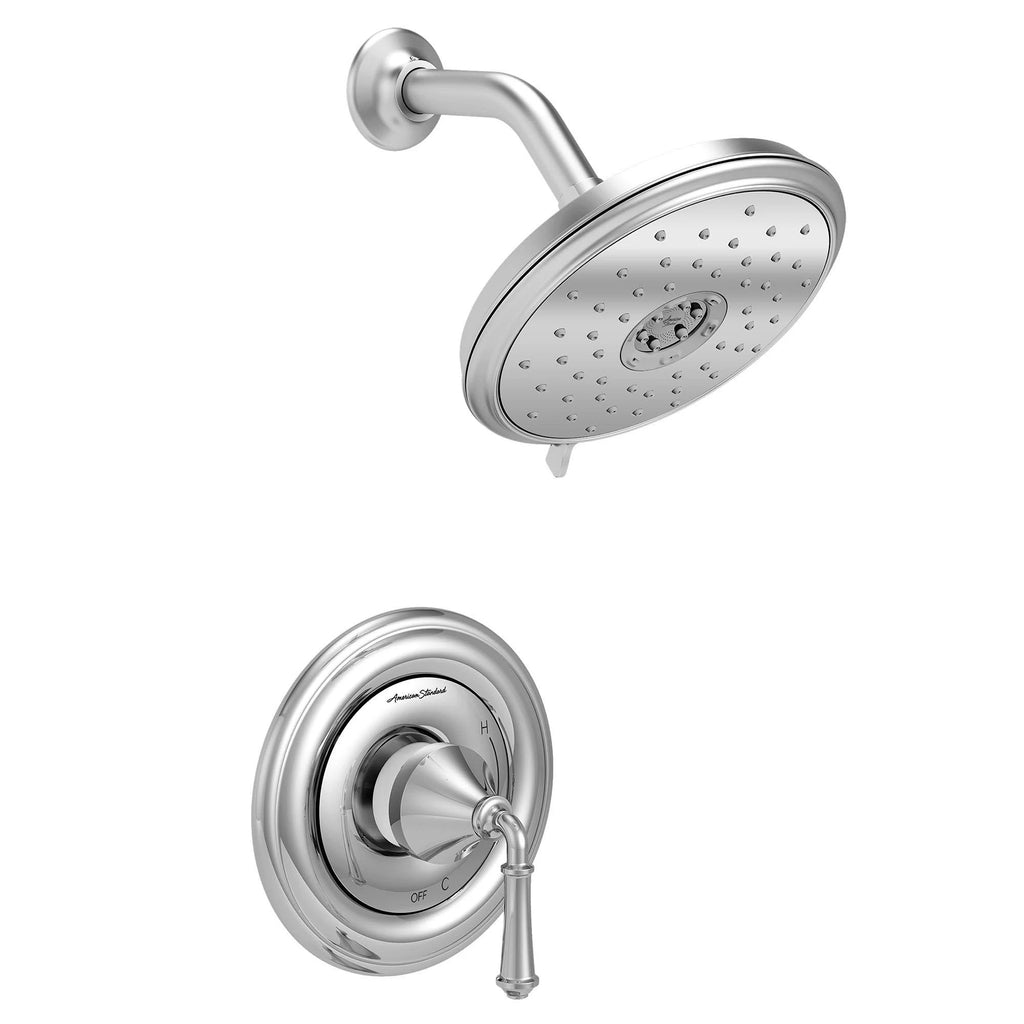 Round Shower Only Trim Kit with Cartridge, Polished Chrome U59253