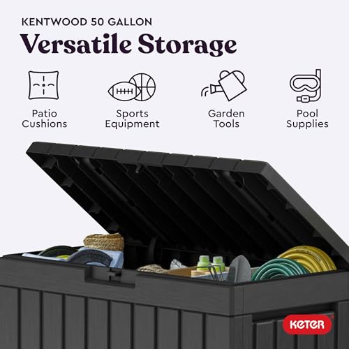 50 Gallon Resin Deck Box I6914