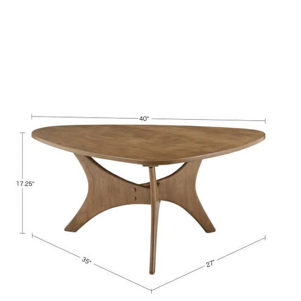 Light Brown Wood Coffee Table A432