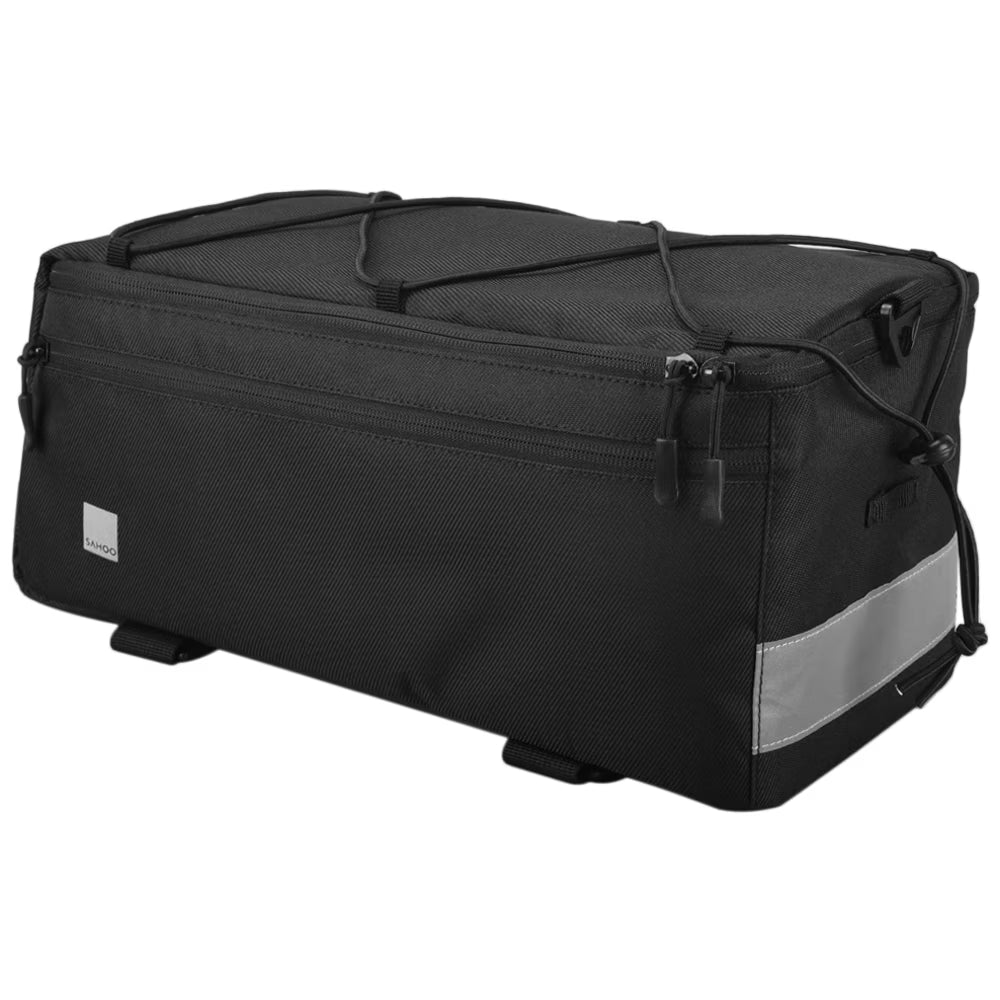 Insulated Trunk Cooler Bag Bike Rear Seat Bag Luggage Rack Pannier Bag O540383