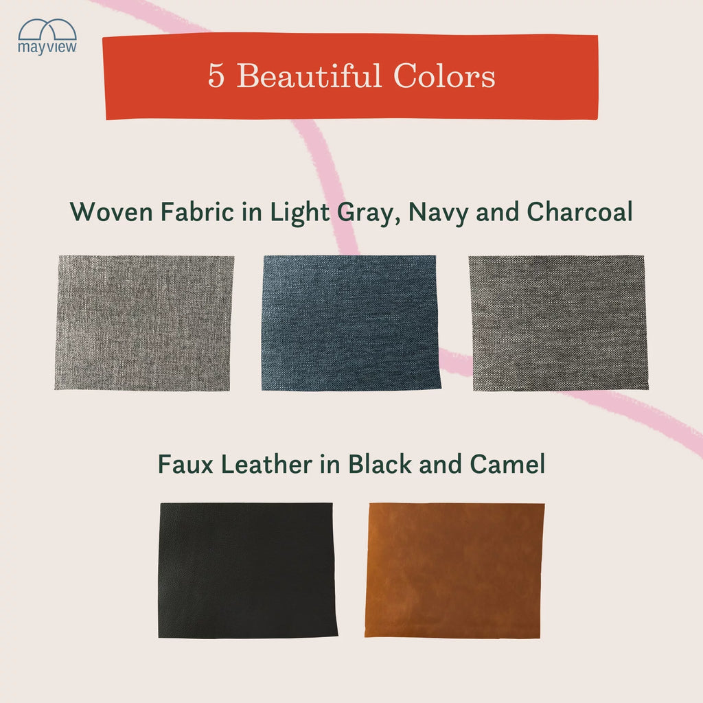 Charcoal Fabric Upholstered Sofa O5592
