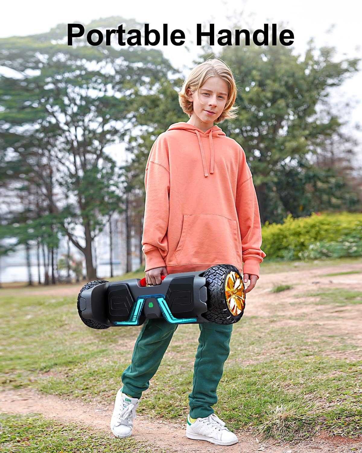 All Terrain Self Balancing Hoverboard with Bluetooth Speaker U893888