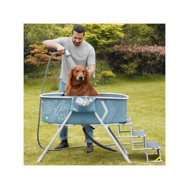 Big Dog Bath Tub with Stairs U1687