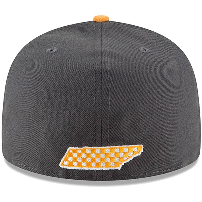 Gray Tennessee Volunteers Fitted Hat B578864
