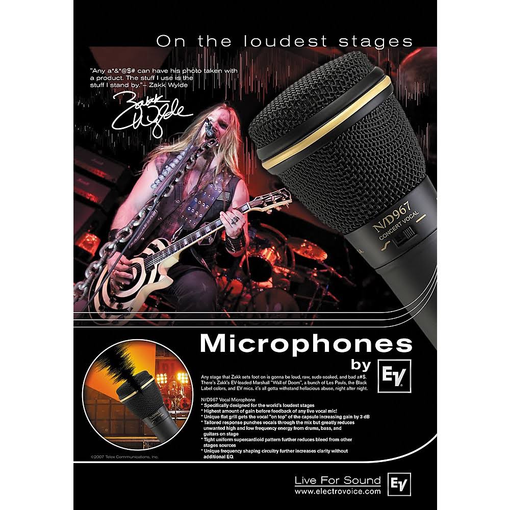 Dynamic Vocal Microphone R620598