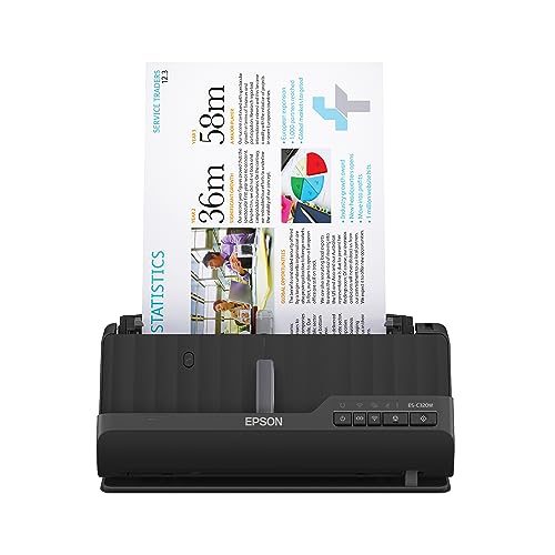 Wireless Compact Desktop Document Scanner with Auto Document Feeder K476